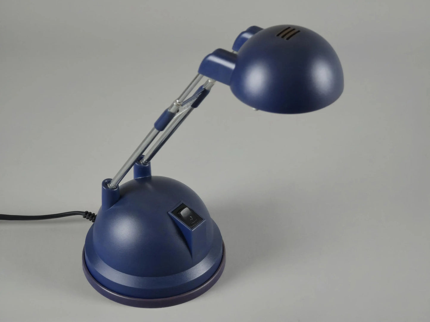 Vintage 1990s IKEA Purple 'Espressivo' Telescopic Antenna Desk Lamp.