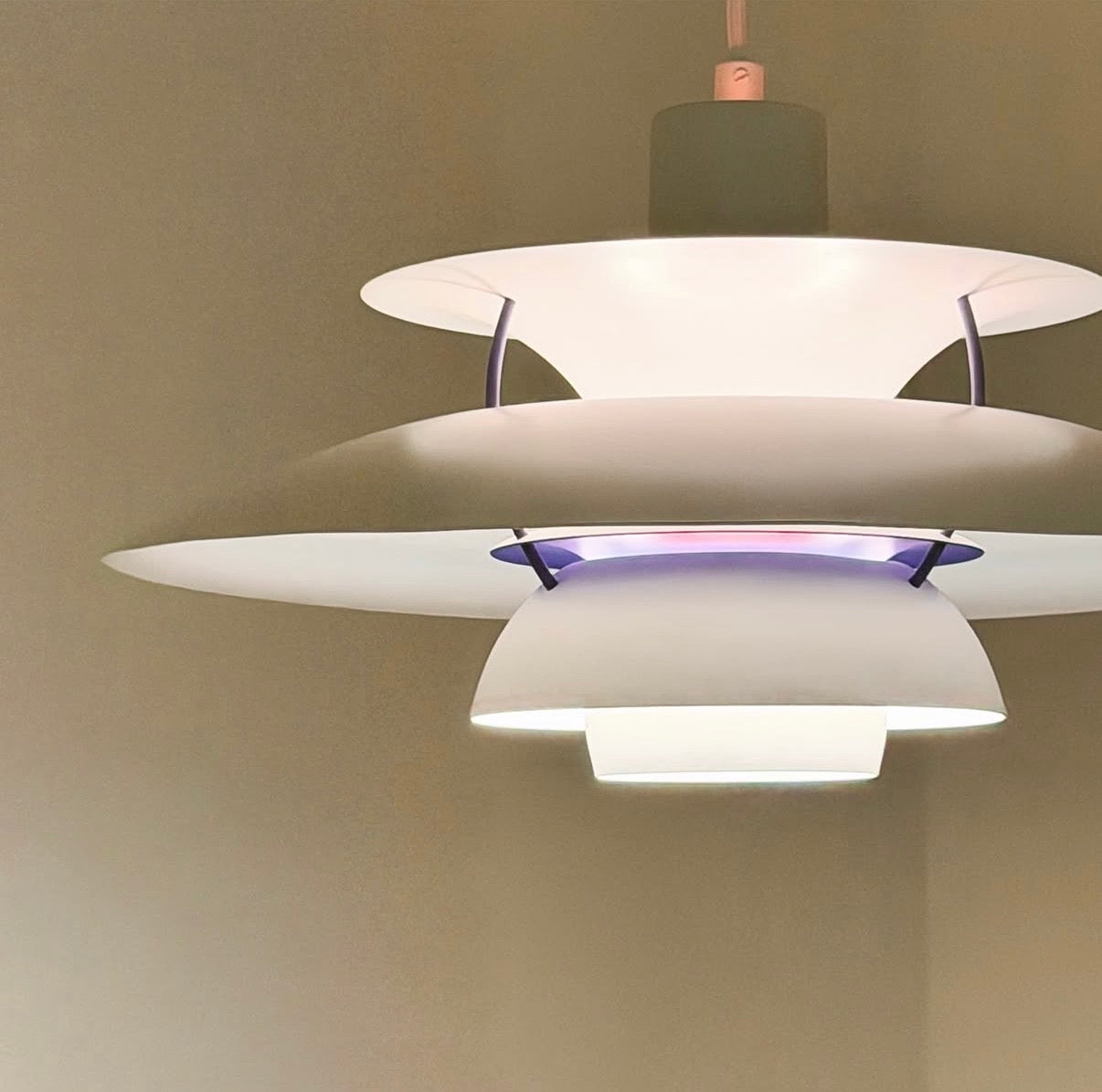 Louis Poulsen PH5 Pendant Lamp Designed by Poul Henningsen