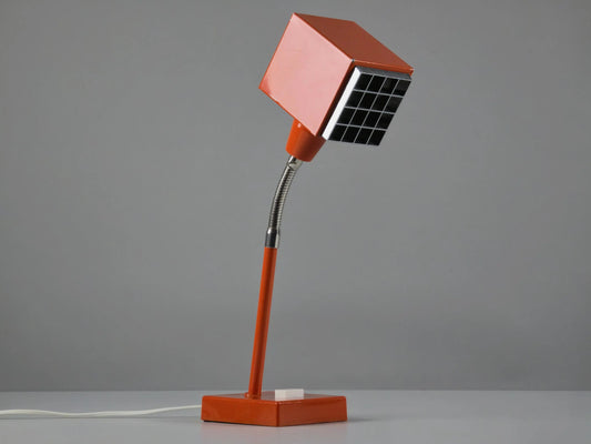 Vintage 1970s ELIDUS 'Kuben' Type 2203 Table Lamp by Björn Svensson.