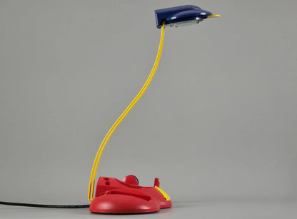 Vintage 1980s VRIELAND DESIGN Desk Lamp With Integrated Organizer.