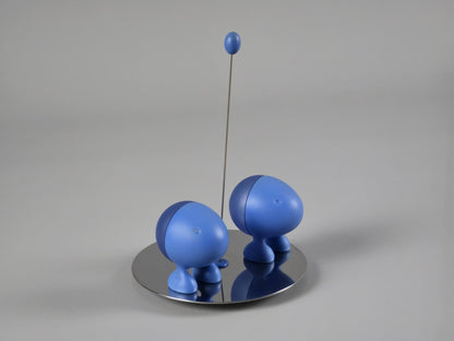 Vintage 1993 ALESSI Lilliput Salt & Pepper Set By Stefano Giovannoni.