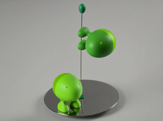 Vintage 1993 ALESSI Lilliput Salt & Pepper Set By Stefano Giovannoni.