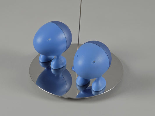 Vintage 1993 ALESSI Lilliput Salt & Pepper Set By Stefano Giovannoni.