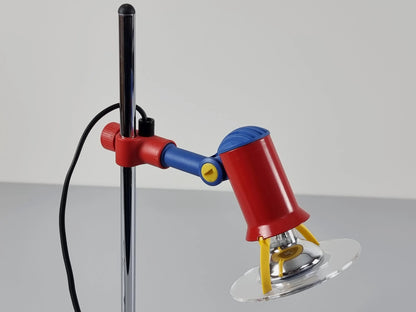 Vintage 1980s Adjustable & Rotating Desk Lamp By Brilliant Leuchten, Germany.