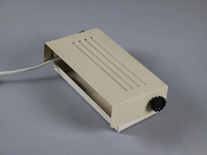 Vintage 1980s Industrial-Minimalist Metal Wall Light By Hema.