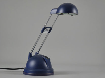Vintage 1990s IKEA Purple 'Espressivo' Telescopic Antenna Desk Lamp.