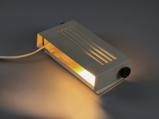 Vintage 1980s Industrial-Minimalist Metal Wall Light By Hema.