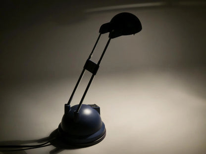 Vintage 1990s IKEA Purple 'Espressivo' Telescopic Antenna Desk Lamp.