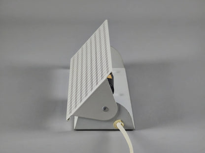 Vintage 1980s Industrial-Minimalist Metal Wall Light By Massive Lighting.