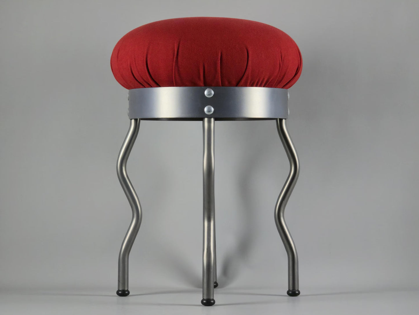 Vintage 1995 Memphis Design IKEA Uri Stool By Per Ivar Ledang