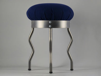 Vintage 1995 Memphis Design IKEA Uri Stool By Per Ivar Ledang