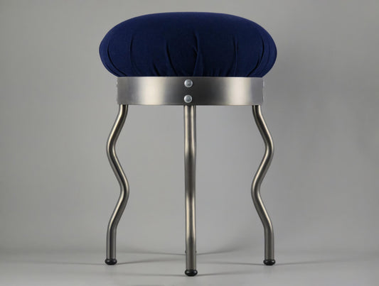 Vintage 1995 Memphis Design IKEA Uri Stool By Per Ivar Ledang